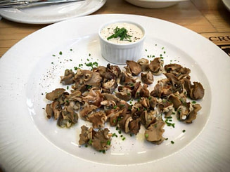 Escargots-Liban- sauce tarator