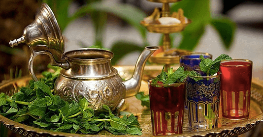 thé à la menthe maroc