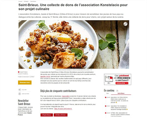 Article Ouest France St Brieuc - 06/02/21